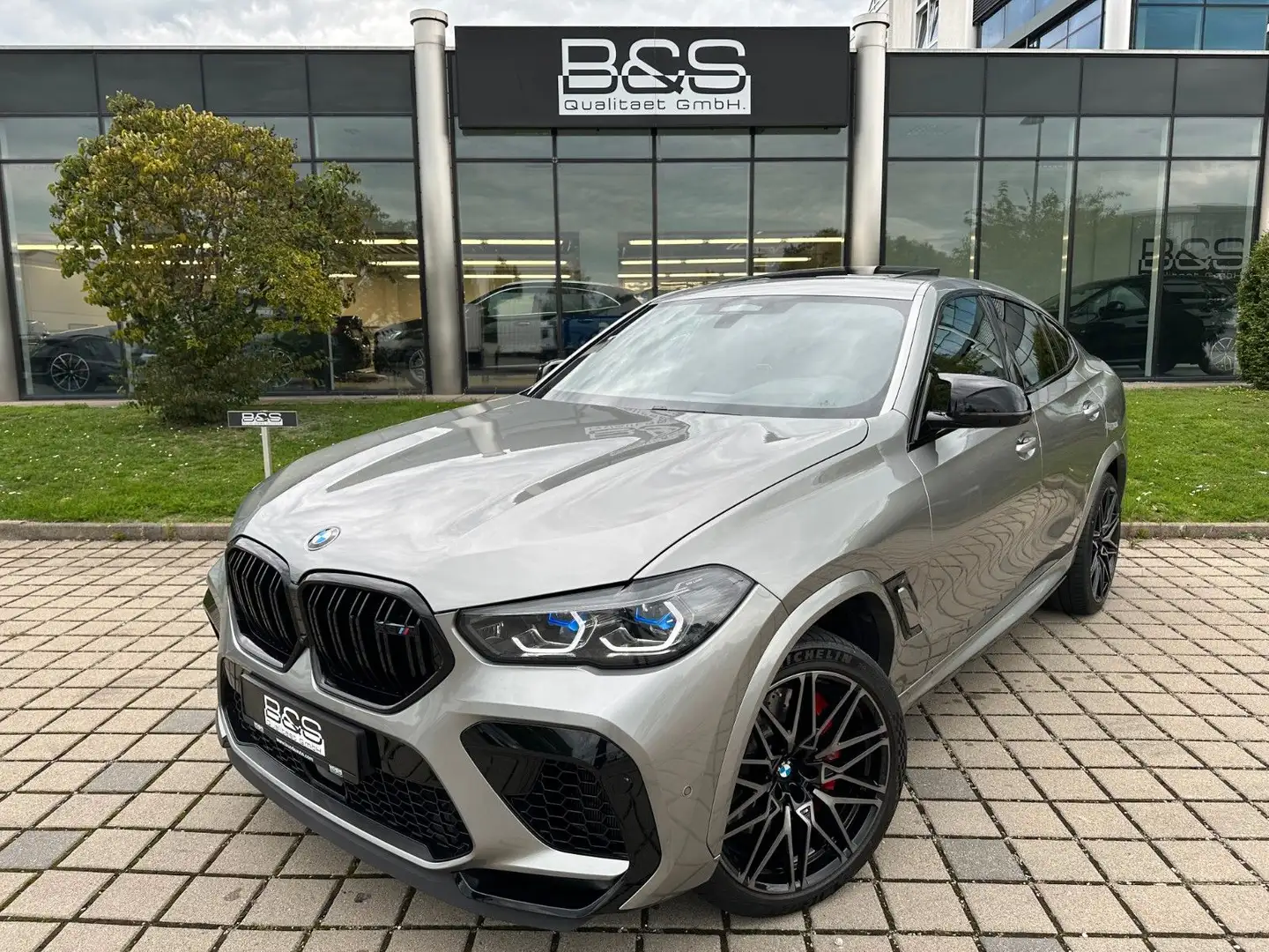 BMW X6 M X6M Competition ACC,HUD,LASER,PANO,HARMAN,SOFTCL Grigio - 2