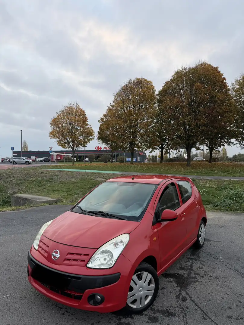 Nissan Pixo 1.0i Czerwony - 1