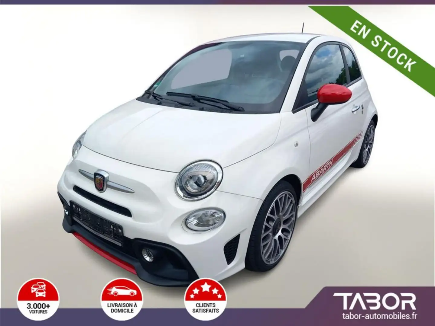 Abarth 595 1.4 T-Jet 16V 145 GPS Estetico 17P Blanc - 1