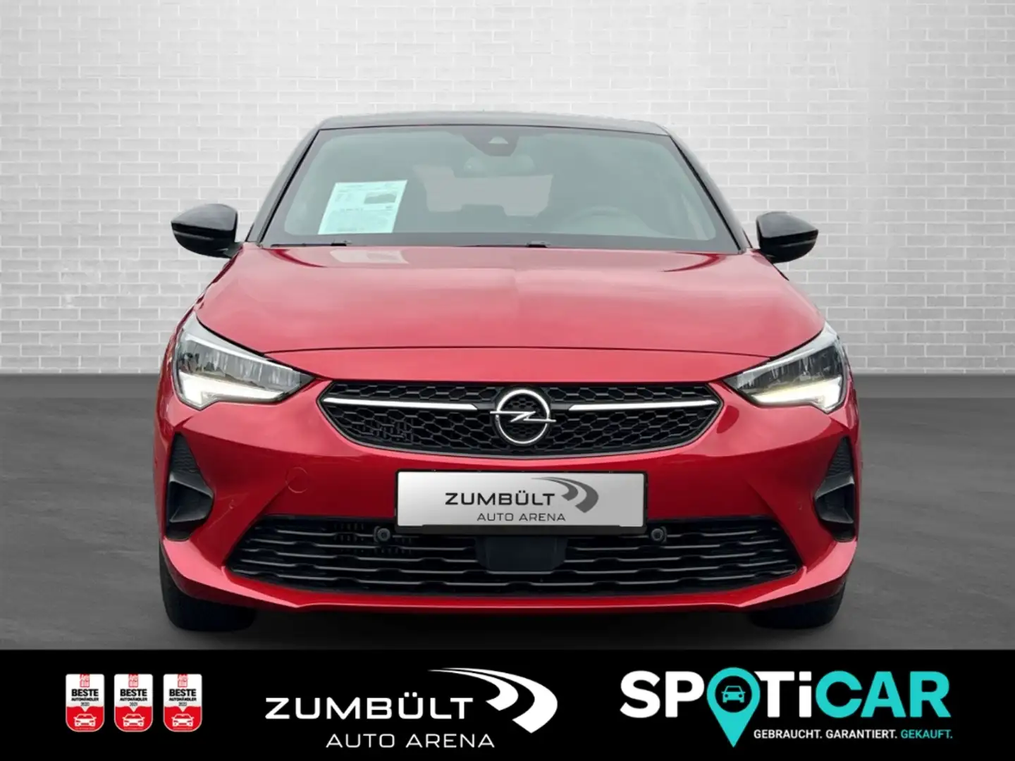 Opel Corsa F GS 1.2 AT +Allwetter SHZ Carplay Klimaauto LED R Rot - 2