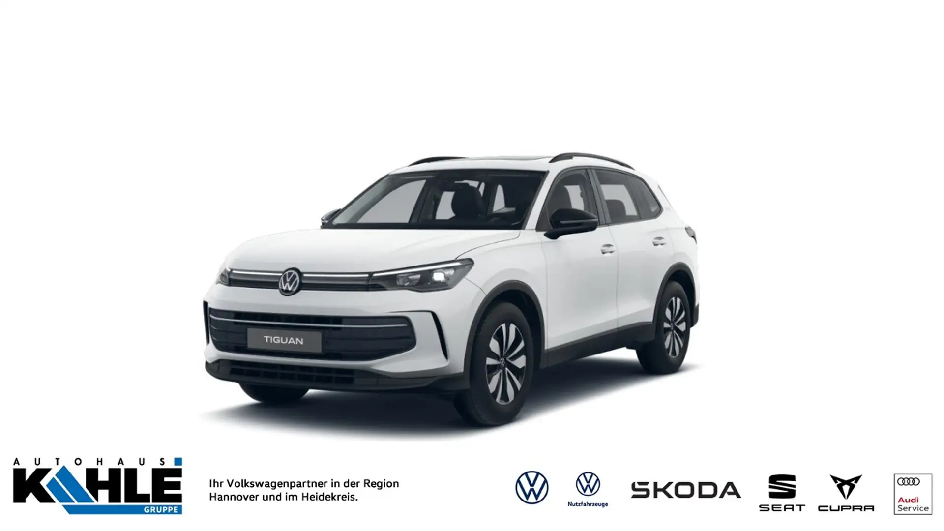 Volkswagen Tiguan GOAL Klima Navi Rückfahrkamera Kurvenlicht Weiß - 1