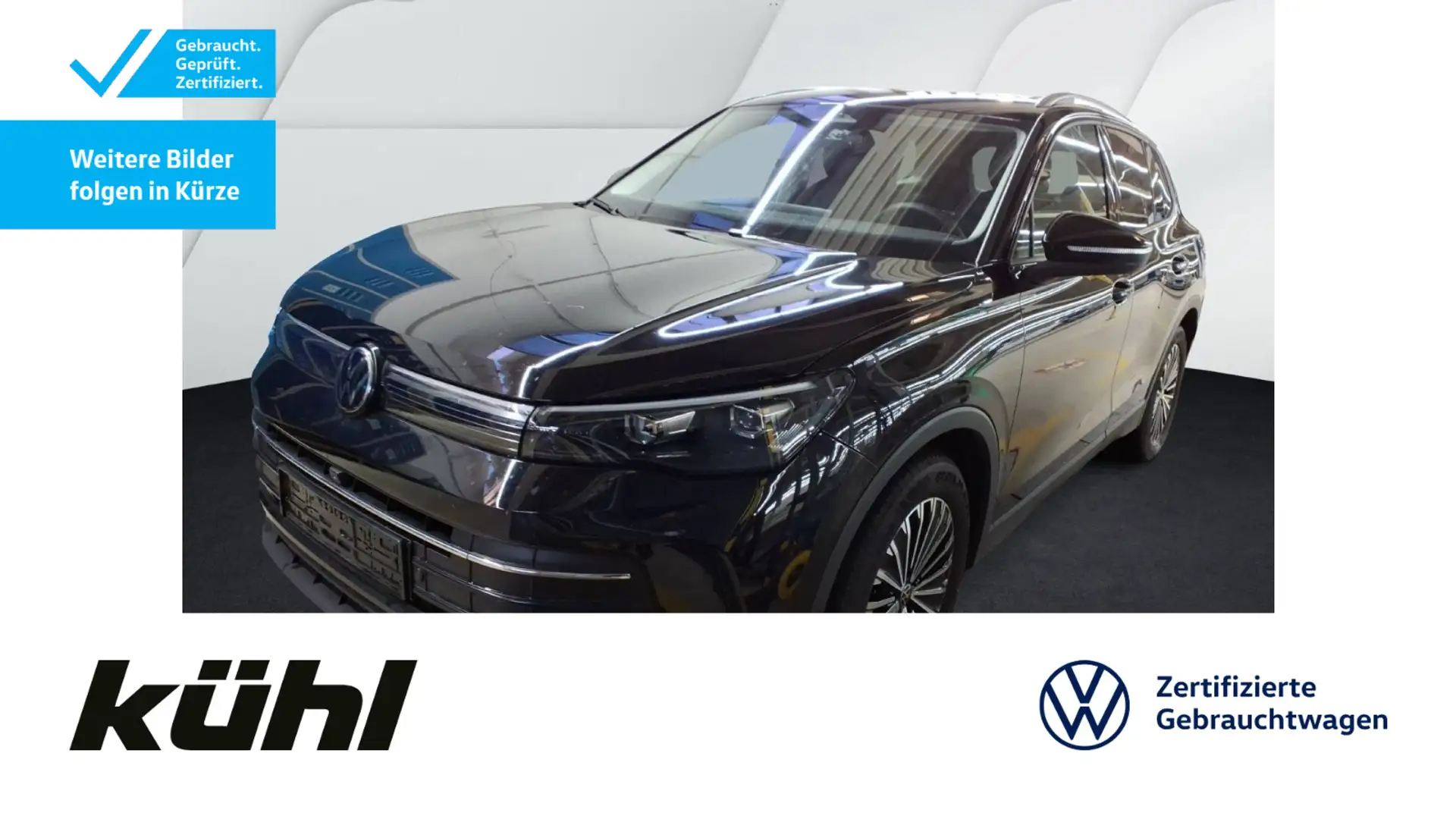 Volkswagen Tiguan 1.5 eTSI DSG Goal LED+/ACC/360°/App/Navi/ Noir - 1