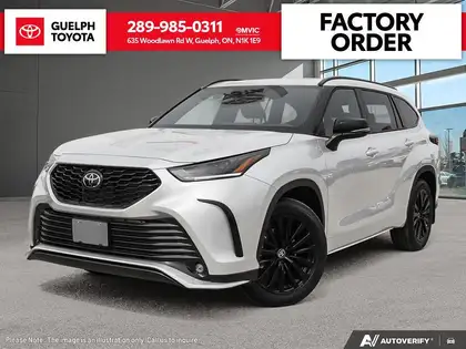 White 2026 Toyota Highlander SUV / Crossover All-Wheel Drive 8-Speed Automatic