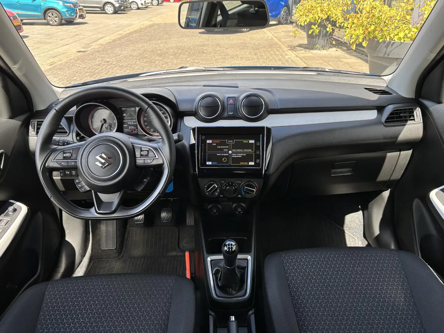 Suzuki Swift 1.2 Select Smart Hybrid Lmv/Airco/Navi Bleu - 2