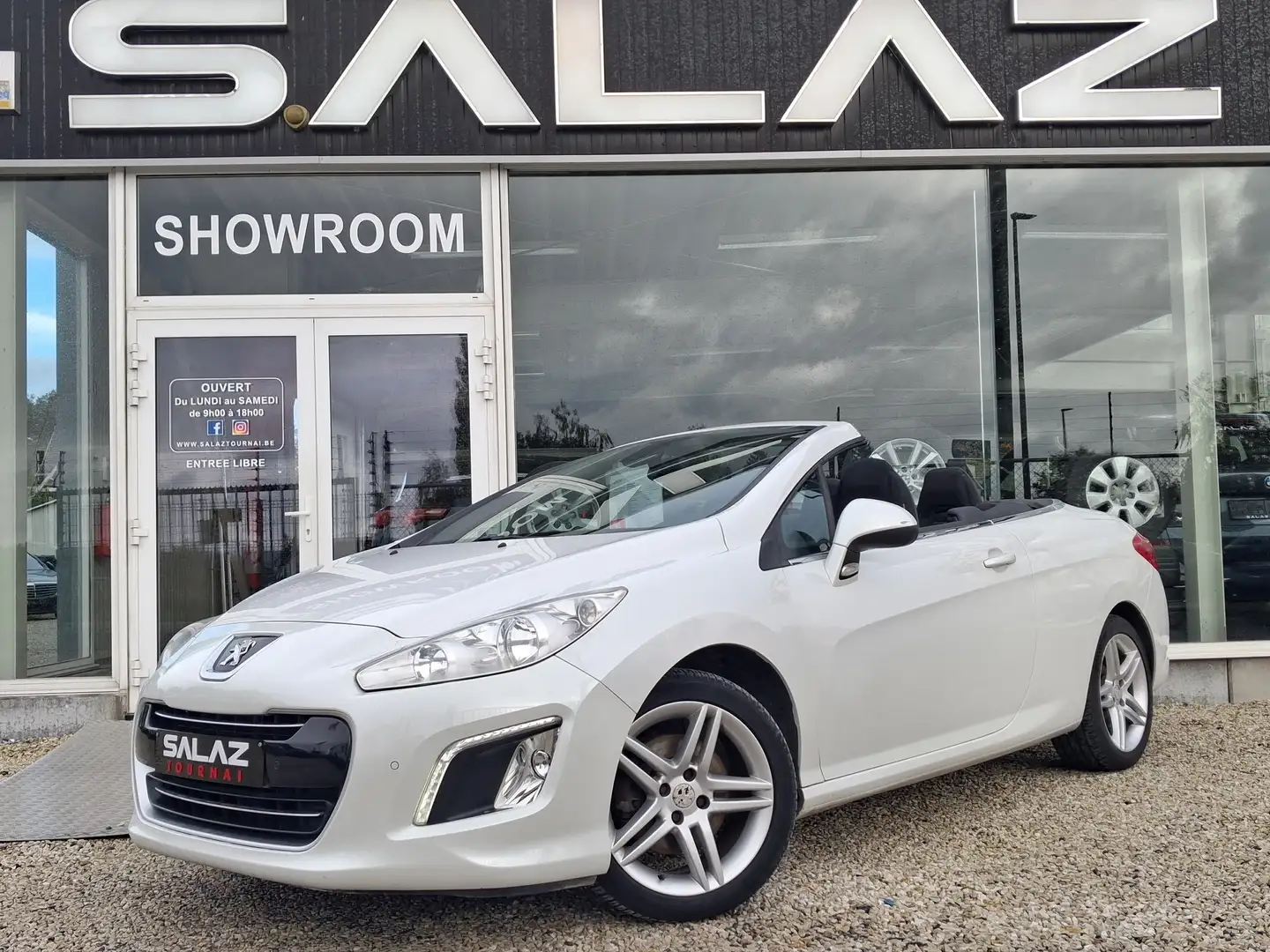Peugeot 308 308 CC 2.0 HDi Sport Pack/JOLI CABRIO A PETIT PRIX Blanc - 1