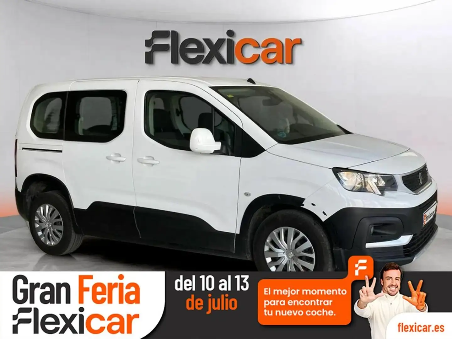 Peugeot Rifter Access Long BlueHDi 73kW Blanco - 1