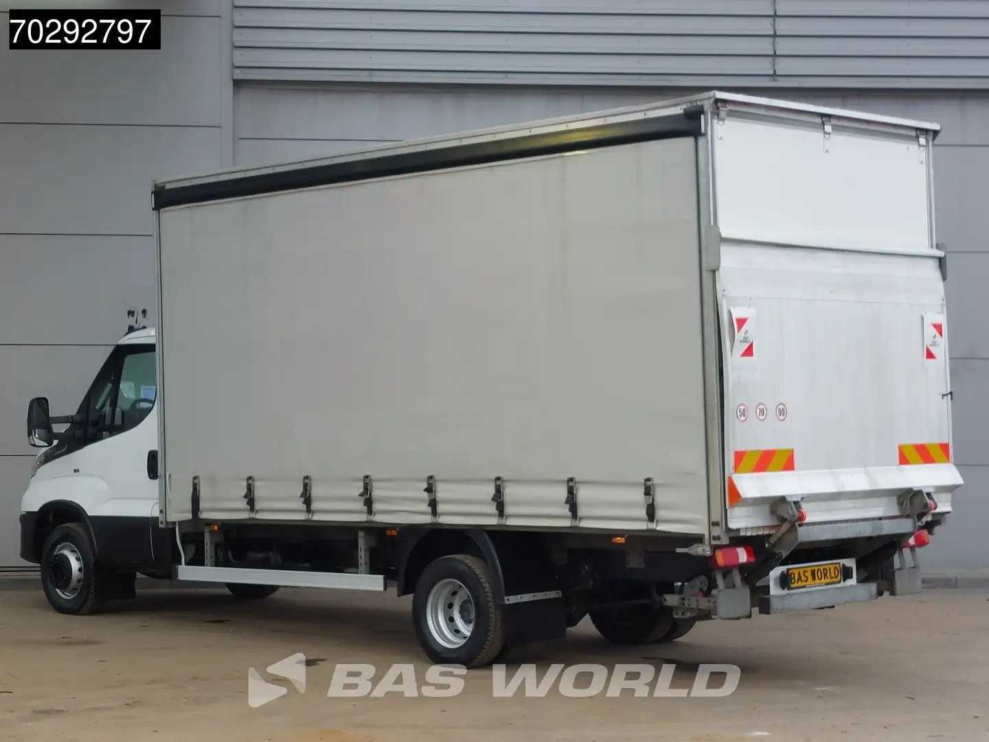 Iveco Daily 3.0L Automaat Laadklep 180PK Schuifzeilen Zeilen A Blanc - 2