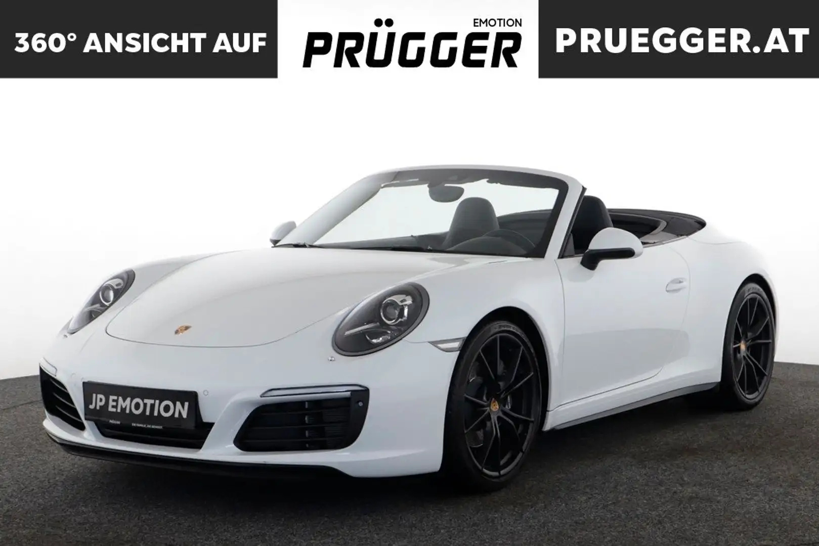 Porsche 911 991.2 Carrera 4 Cabrio PDK APPROVED bis 05/2027 Weiß - 1