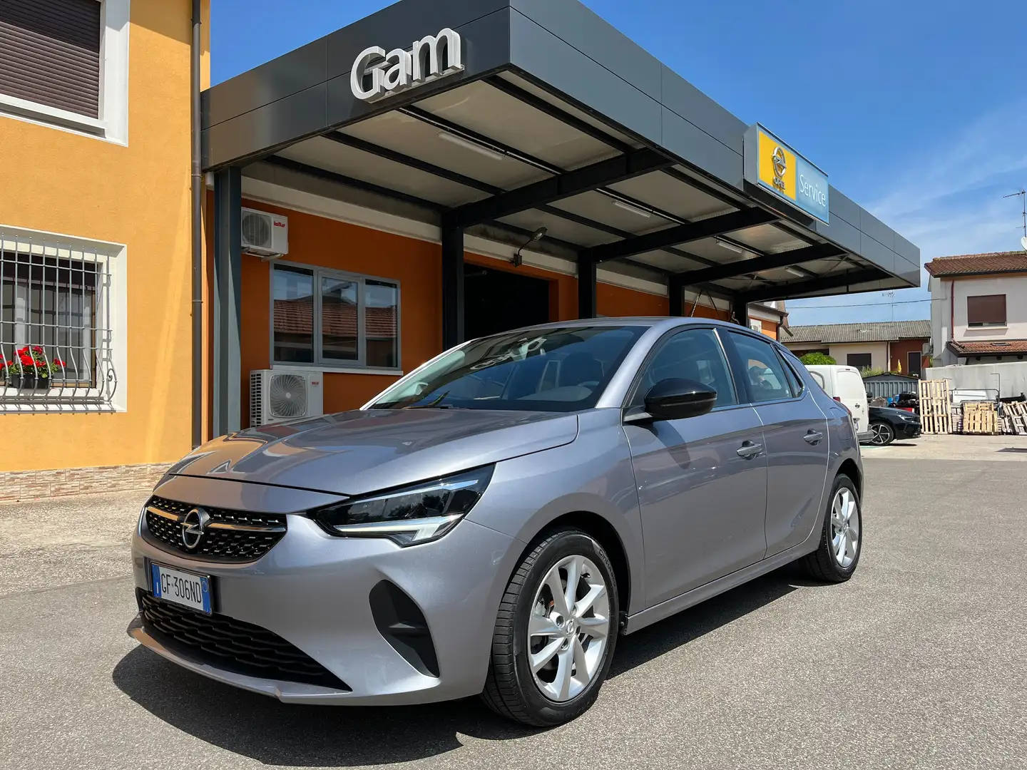 Opel Corsa Corsa 1.2 100CV Elegance OK NEOPATENTATI Zilver - 1