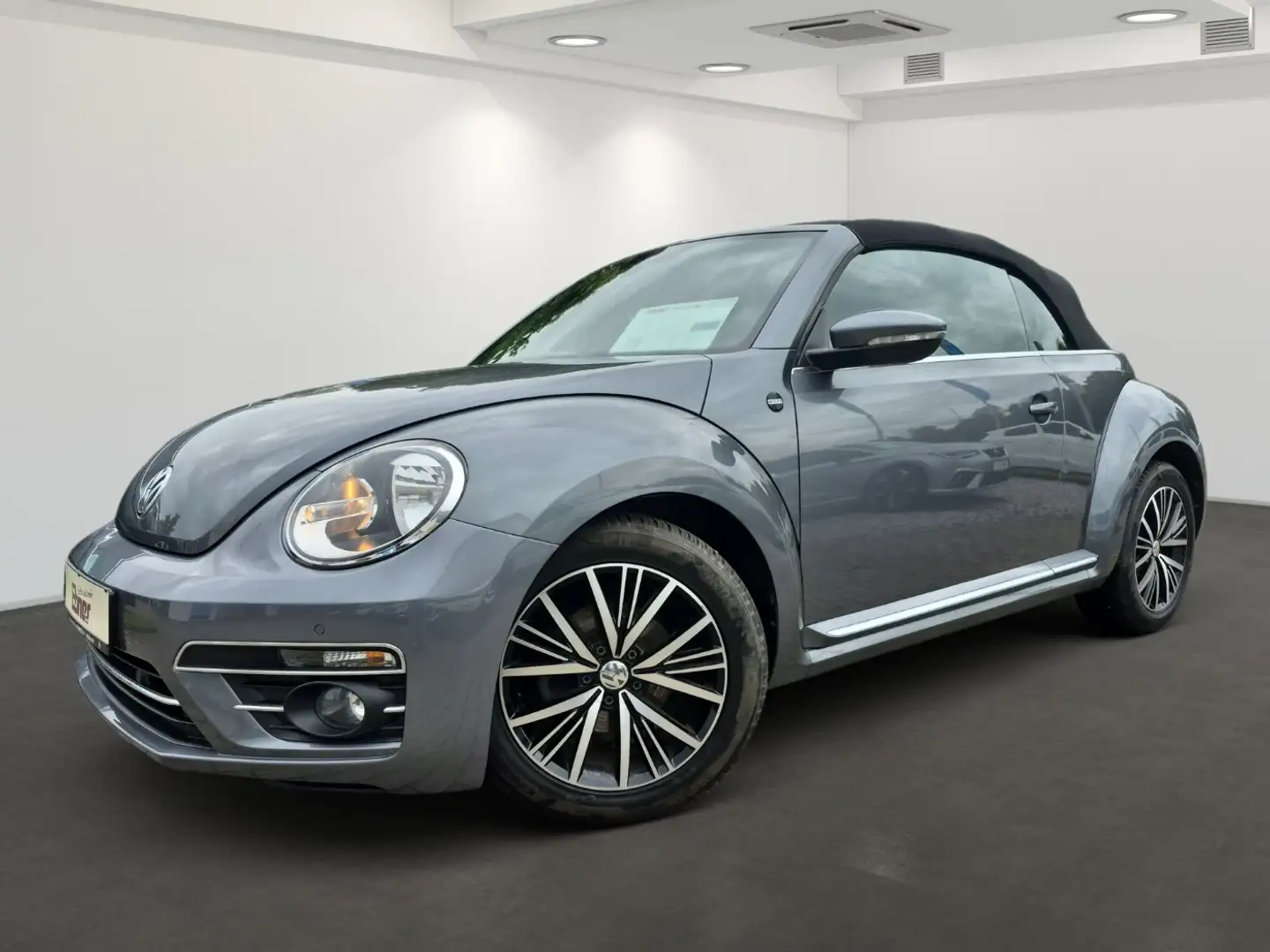 Volkswagen Beetle Cabriolet SOUND TSI NAVI+APP+SITZHZG+GRA+AC-AUTOM+ Gris - 2