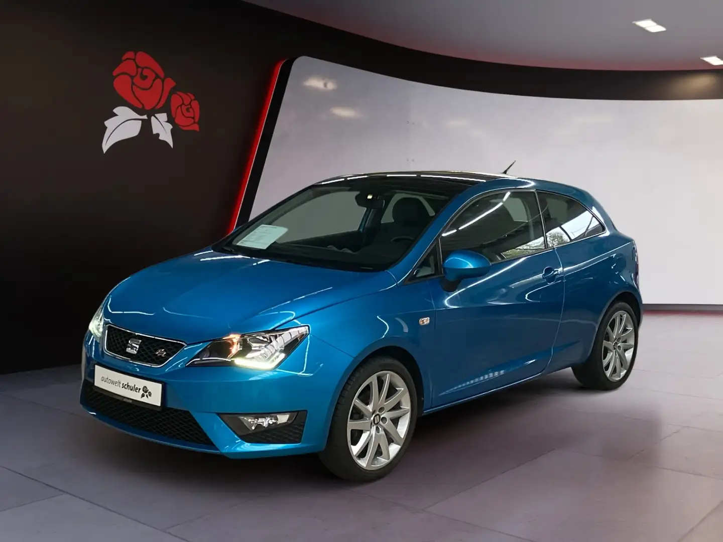 SEAT Ibiza SC 1.0 TSI FR Pano Navi Azul - 2