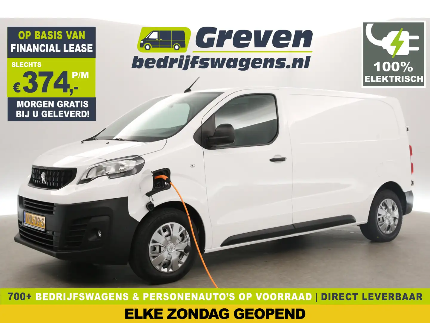Peugeot e-Expert 75 kWh L2H1 | Elektrisch | EMISSIEVRIJE ZONE | Aut Wit - 1
