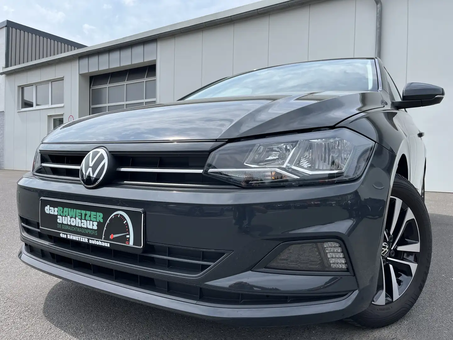 Volkswagen Polo 1.0 UNITED 87€ m. 20% Anzahlung DAB SHZ Klima IS Grau - 1