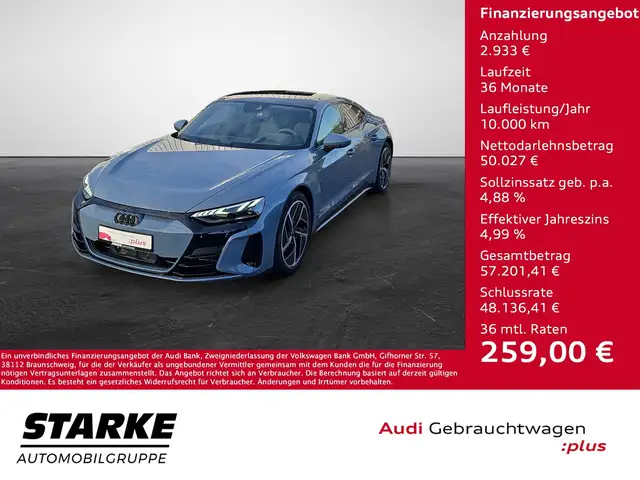 Audi e-tron GT quattro NaviPlus Matrix HeadUp 20-Zoll Sportsit...