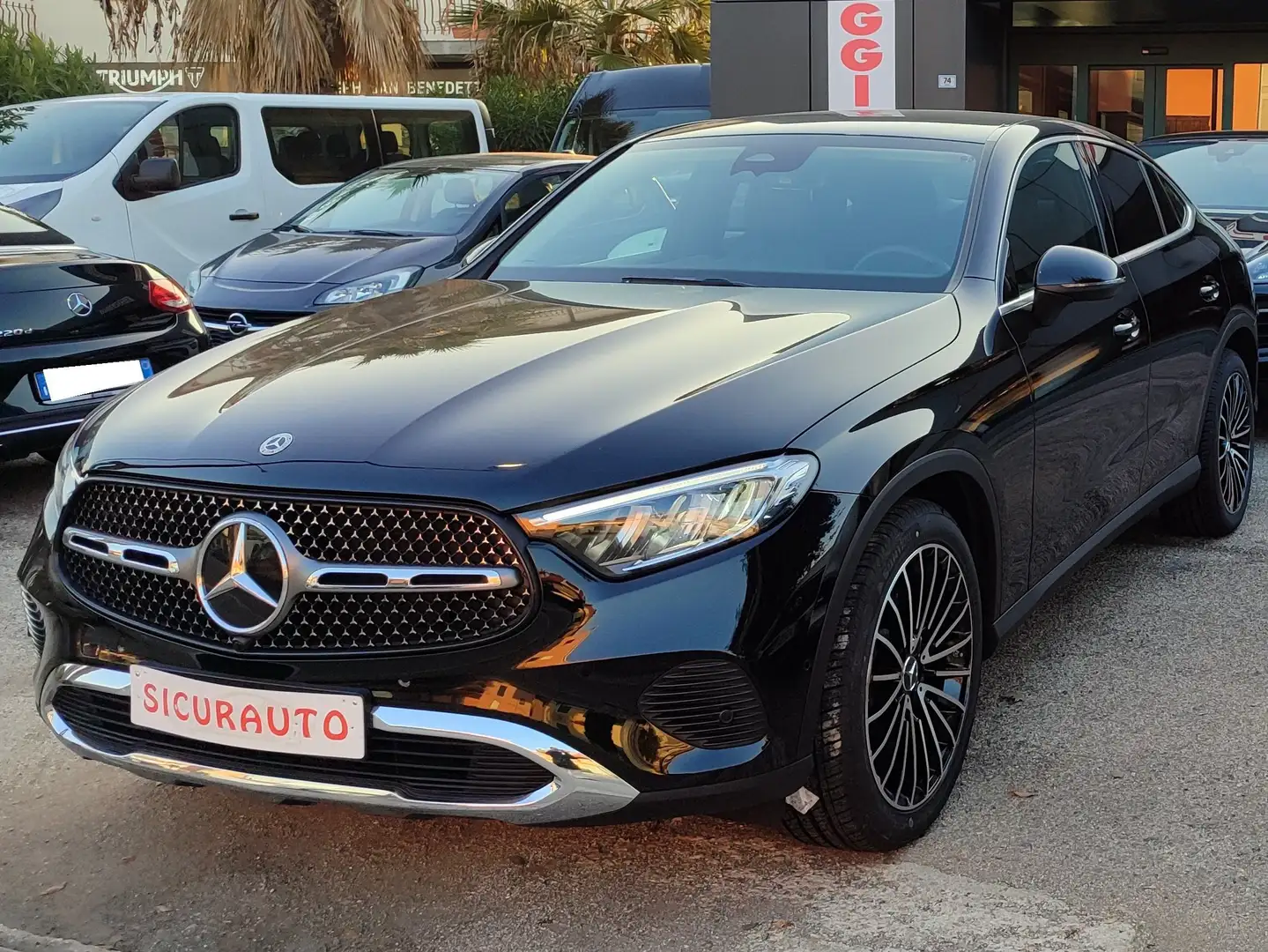 Mercedes-Benz GLC 220 Coupe d AMG 4matic "20"CAMERA"PELLE"KEYLESS" Nero - 1