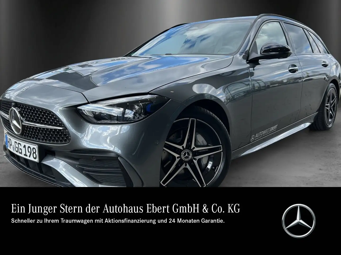 Mercedes-Benz C 220 d T AMG DigLight AHK KeyGo 360° Distronic Grau - 1