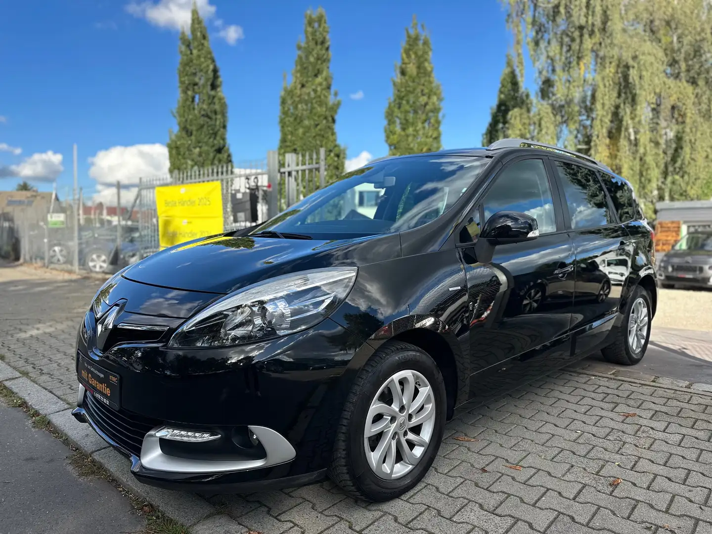 Renault Grand Scenic Limited,7.SITZER,77.TKM,NAVI,SHZ,AHK,TEMPOMAT,TOP! Schwarz - 1