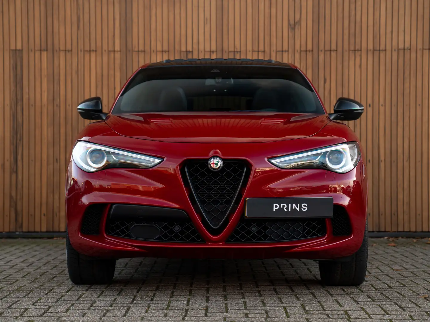 Alfa Romeo Stelvio 2.9 V6 AWD Quadrifoglio | Adapt. cruise | Veel car Rouge - 2