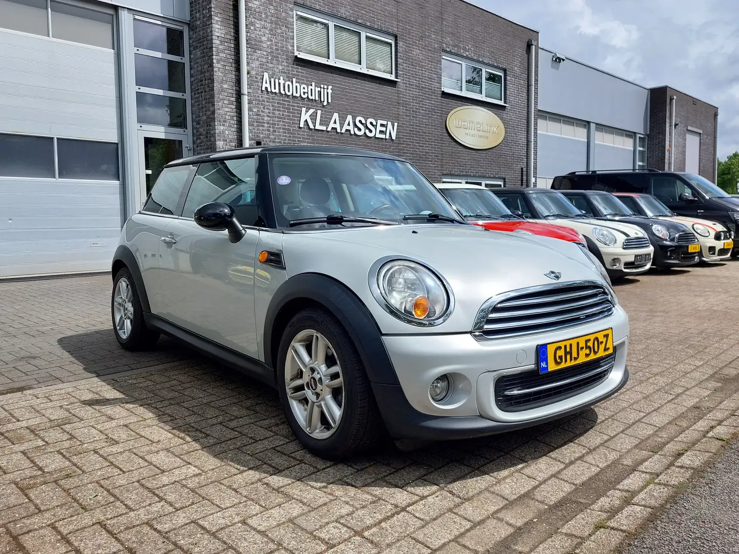 MINI Cooper 1.6i Pepper, Autom. Airco, Cruise Control, Isofix Gris - 1