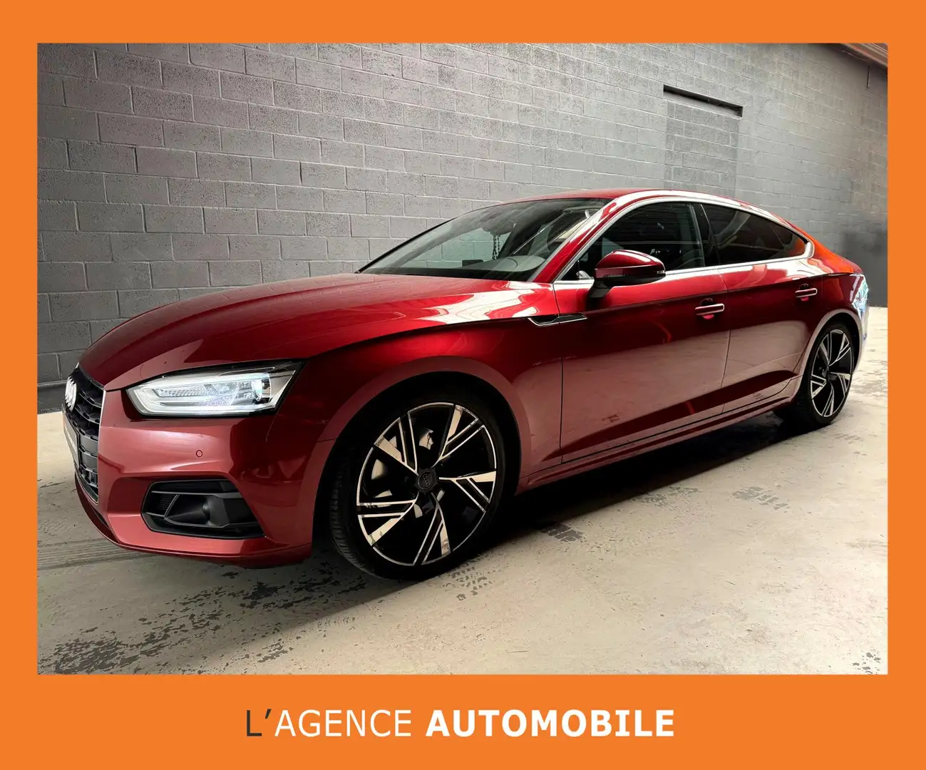 Audi A5 Sportback Sport Stronic - GARANTIE 12 à 48 mois Rouge - 1