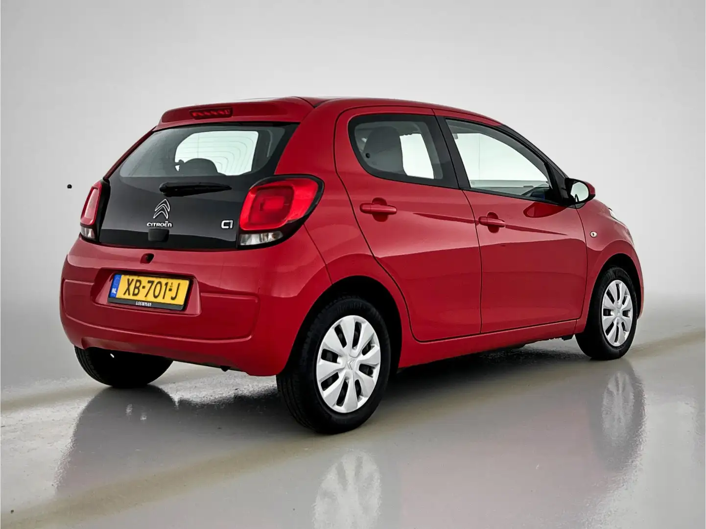 Citroen C1 1.0 VTi Feel | Airconditioning | 5 Deurs | Rouge - 2