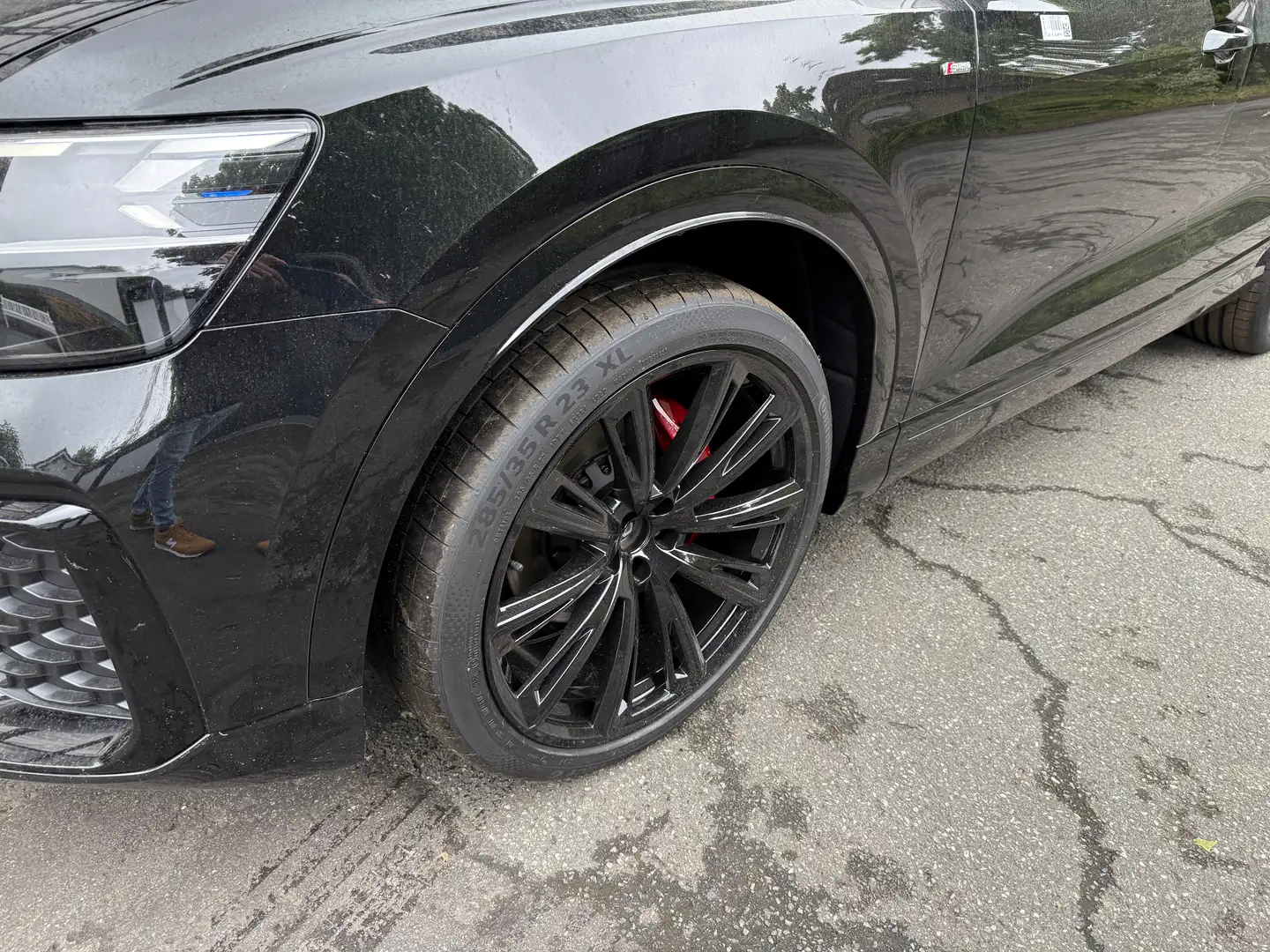 Audi Q8 50 TDI quattro-PANO-MATRIX-23"-SLine-Exterieur Zwart - 2