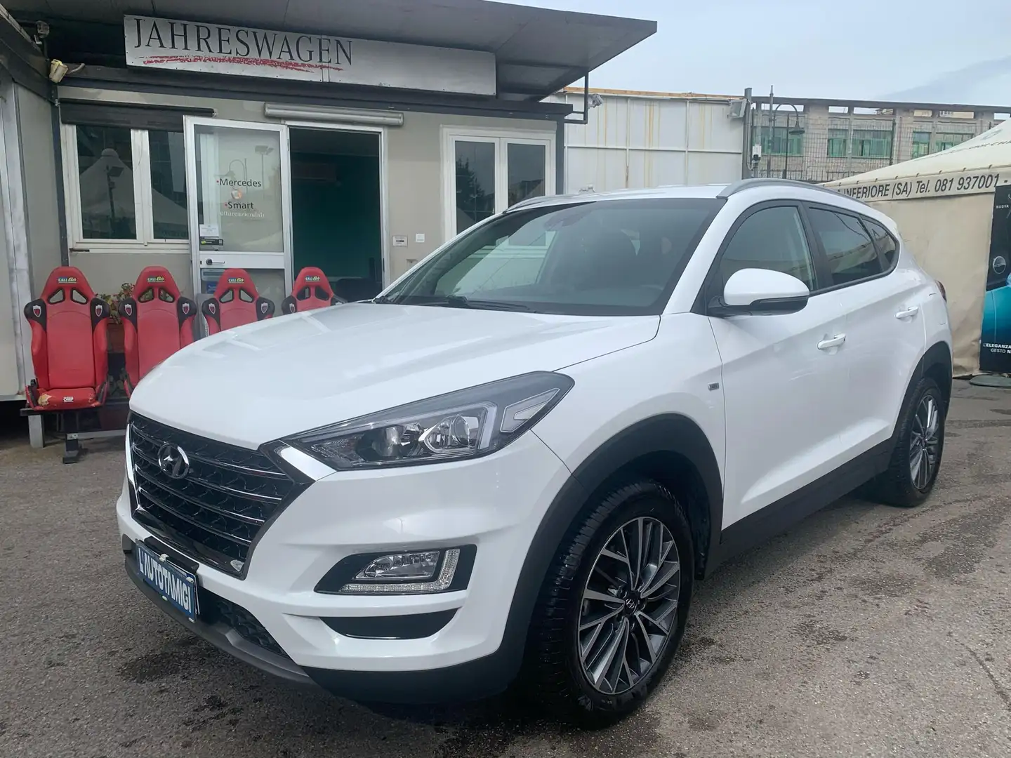 Hyundai TUCSON 1.6 CRDi 136CV XPrime Blanc - 2