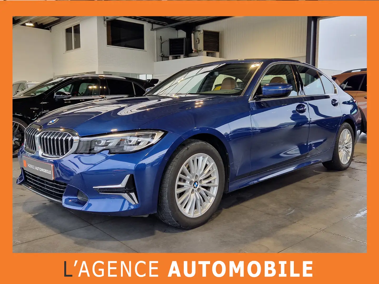 BMW 318 318iA - Garantie 12M Bleu - 1