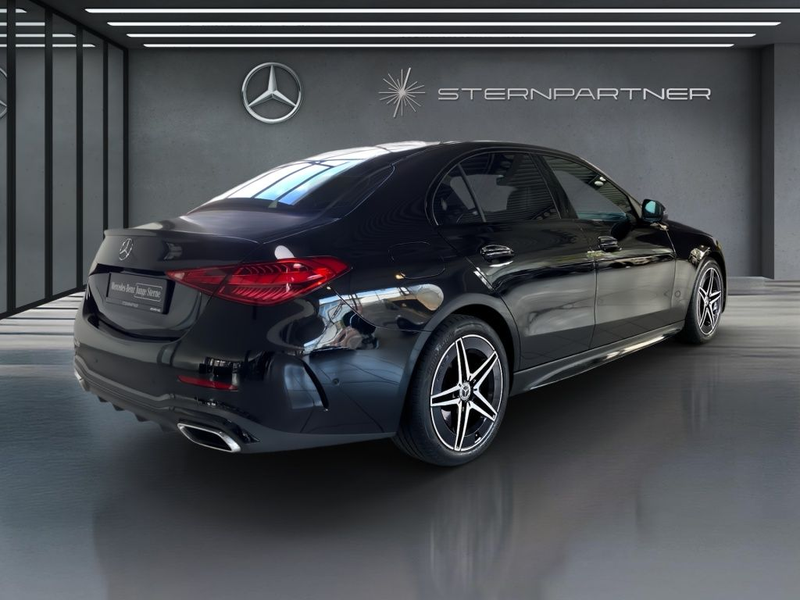 Mercedes-Benz C 180 AMG+MBUX+Night+Ambiente+CarPlay+Totwinkel — photo 11