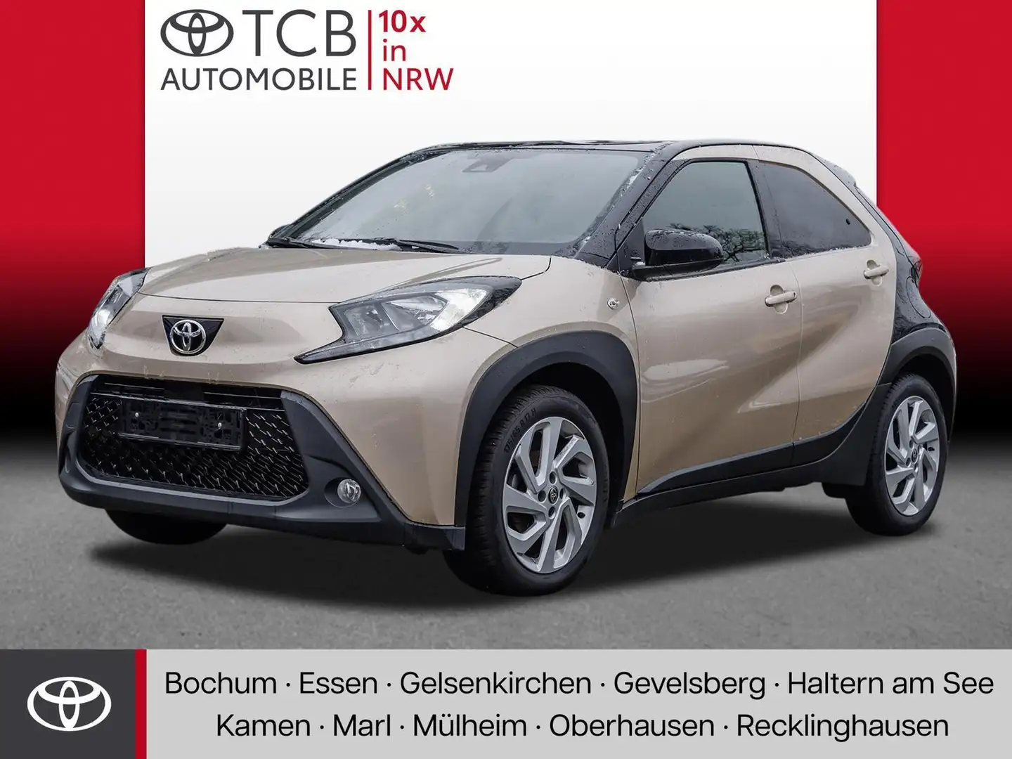 Toyota Aygo X 1.0 VVT-i Pulse SHZ PDC KLIMA Beige - 1