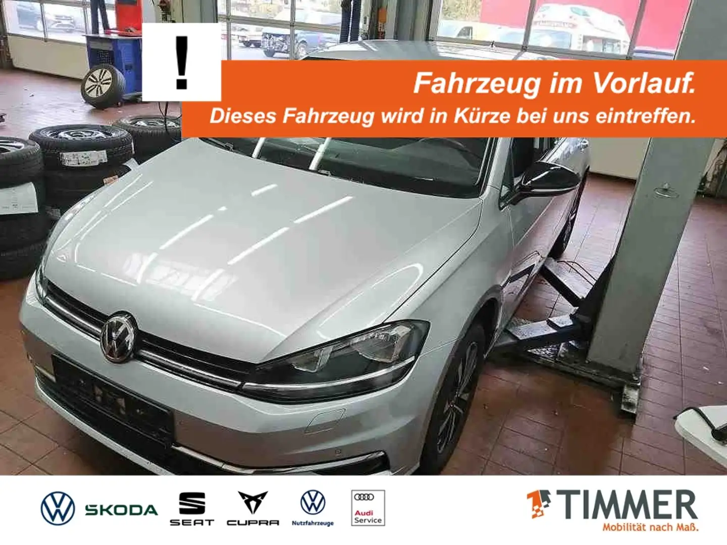 Volkswagen Golf VII 1.0 TSI IQ.DRIVE *ACC *NAVI *SHZ *LM *CLIMA * Argento - 1
