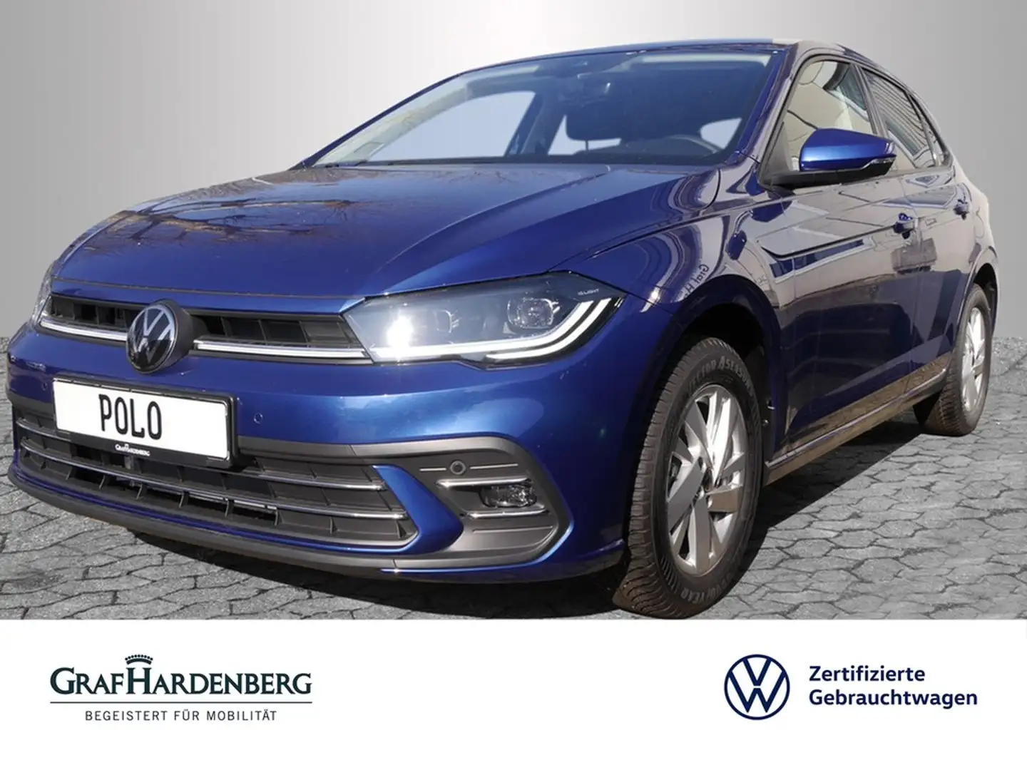 Volkswagen Polo Style 1.0 TSI DSG IQ*NAVI*LED*ACC* Blau - 1