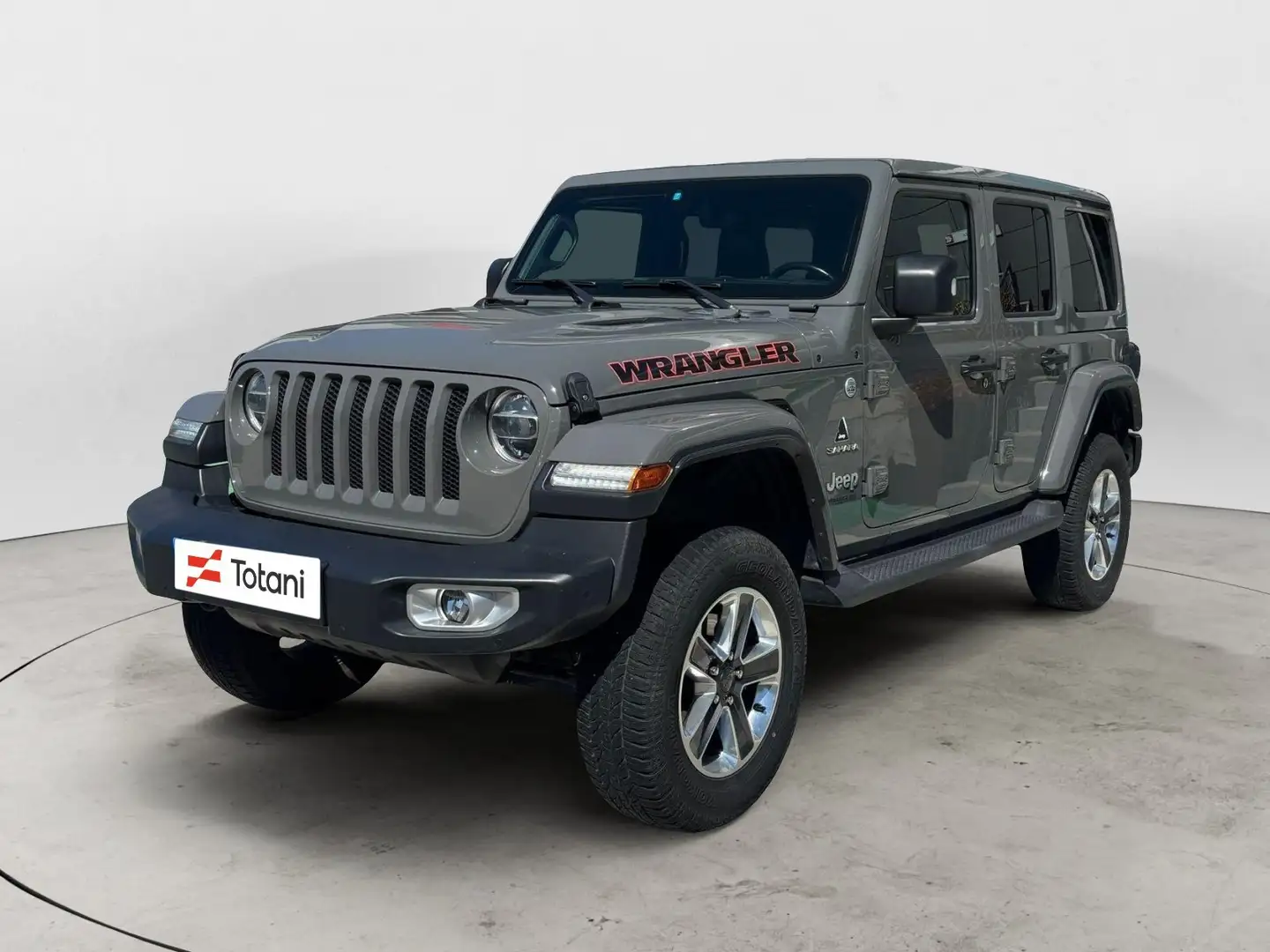 Jeep Wrangler IV Unlimited 2.2 mjt II Sahara auto Grigio - 1