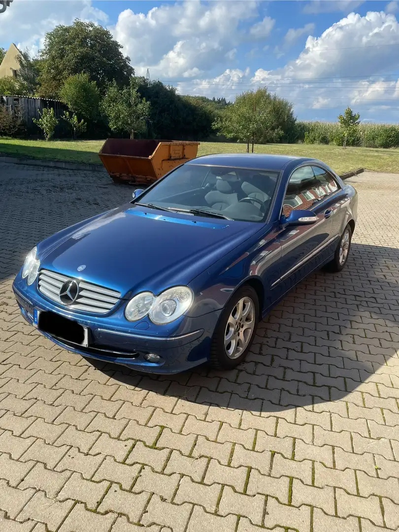 Mercedes-Benz CLK 200 Coupe Kompressor Elegance Blau - 1
