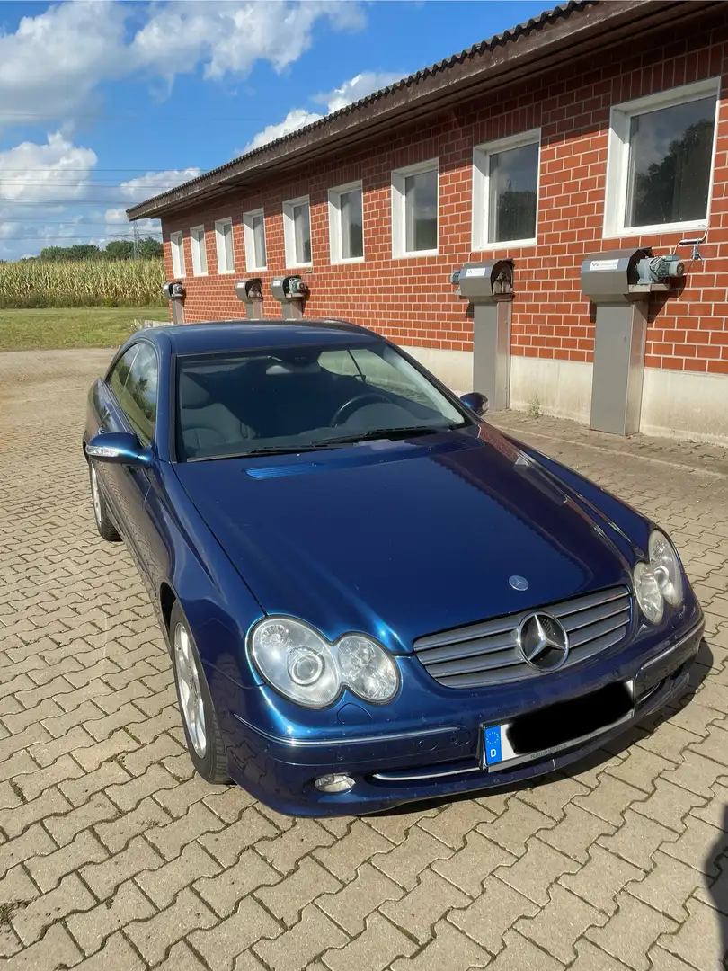 Mercedes-Benz CLK 200 Coupe Kompressor Elegance Blau - 2