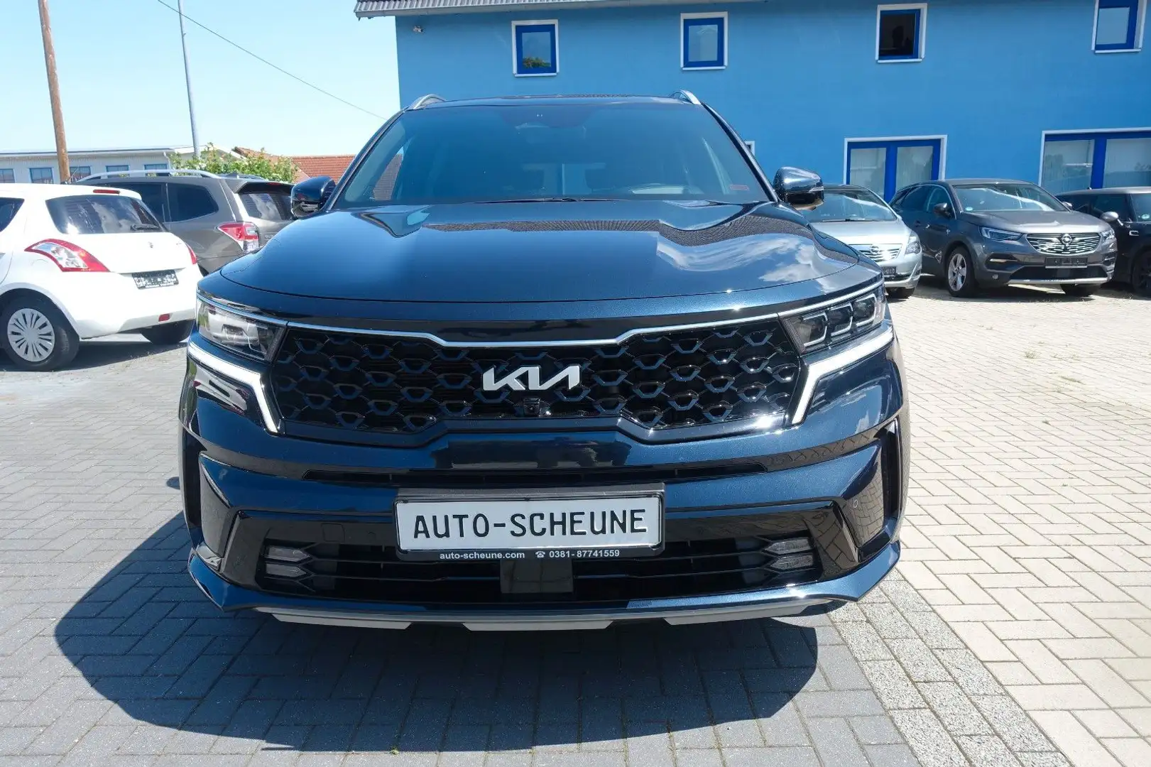 Kia Sorento 6-Sitzer*Bi-LED*Vollleder*VOLLAUSSTATTUNG* Blau - 2