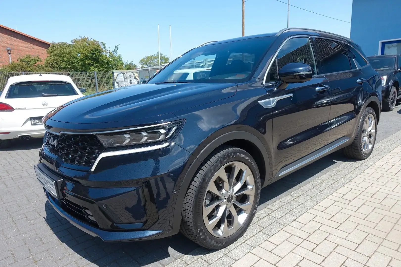 Kia Sorento 6-Sitzer*Bi-LED*Vollleder*VOLLAUSSTATTUNG* Blau - 1