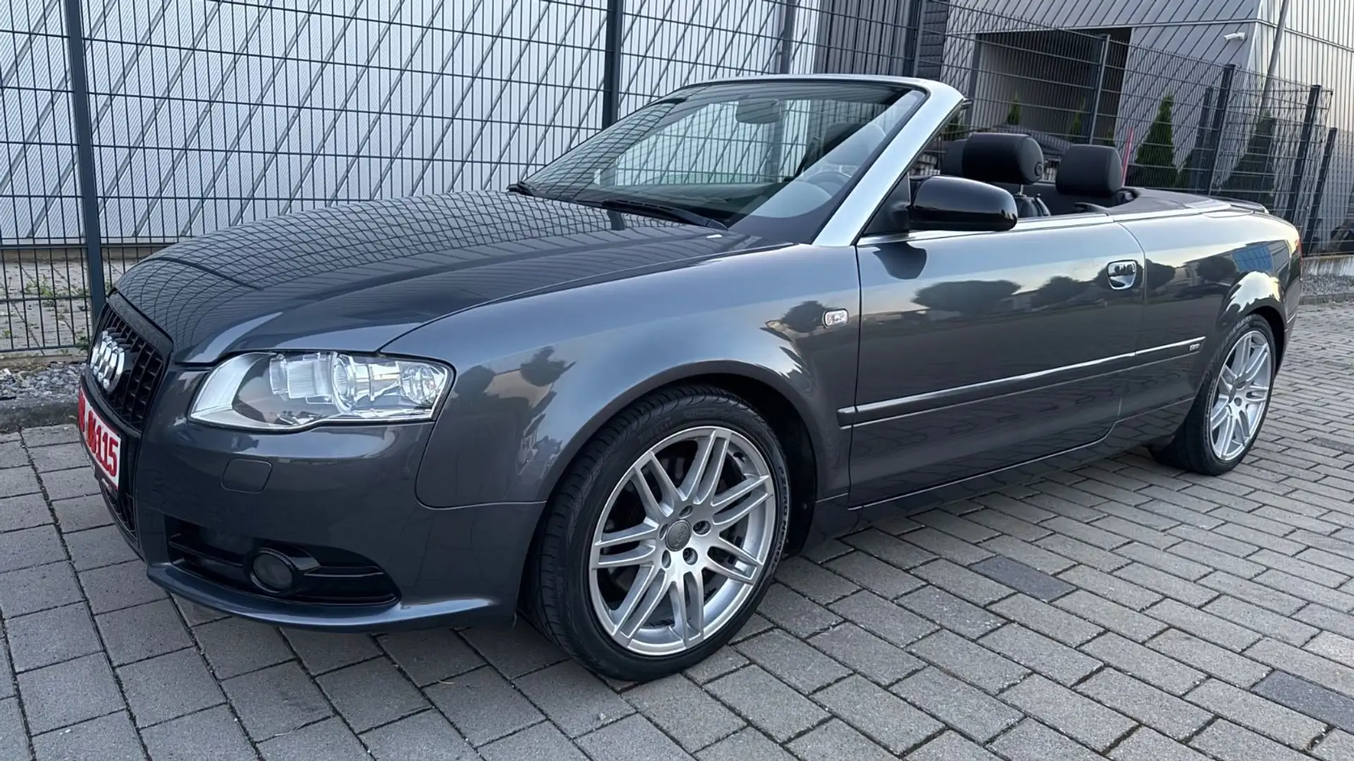Audi A4 Cabriolet 2.0 TFSI S-LINE AUTOMATIK TÜV,LEDER Gris - 2