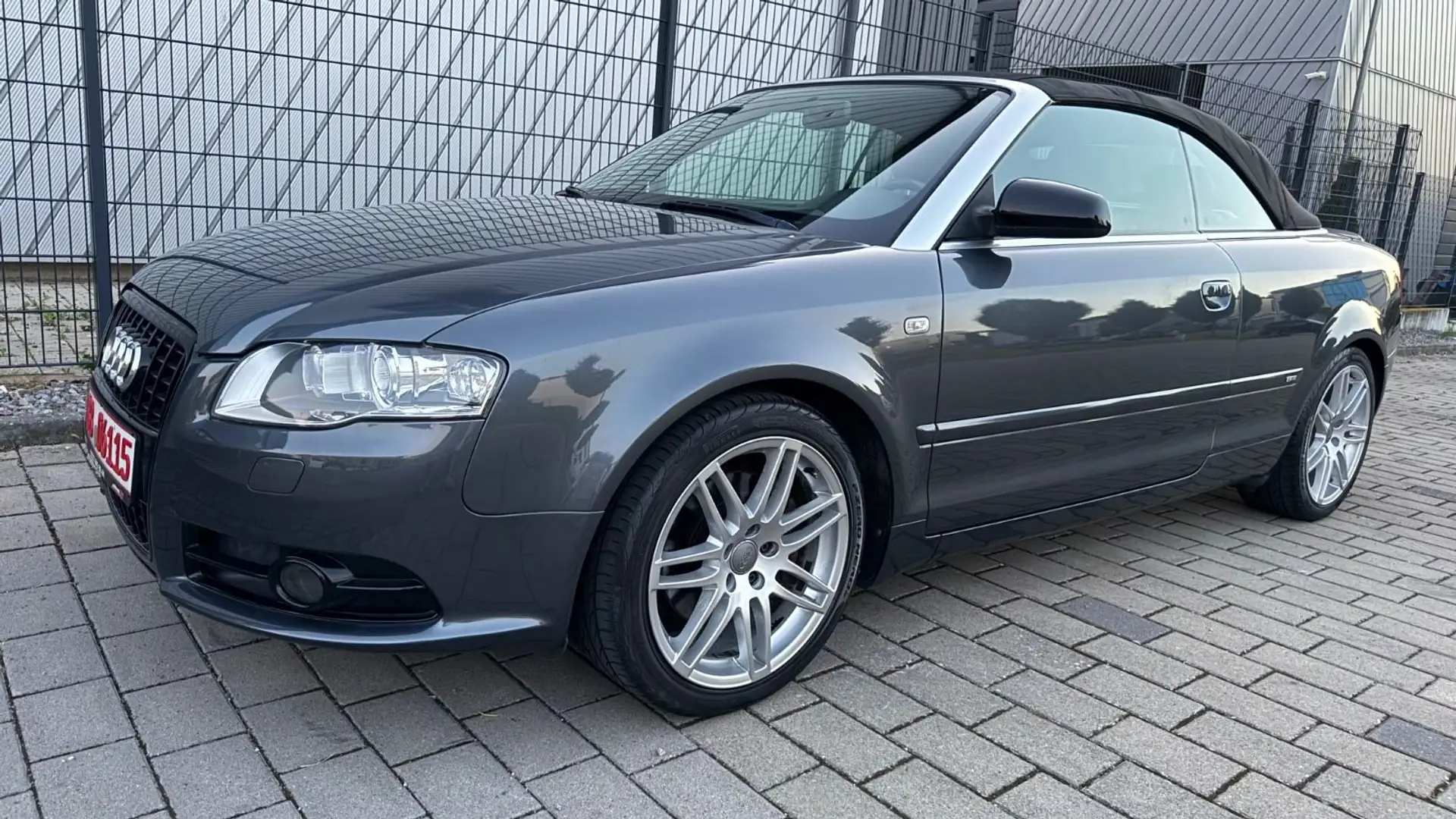 Audi A4 Cabriolet 2.0 TFSI S-LINE AUTOMATIK TÜV,LEDER Gris - 1