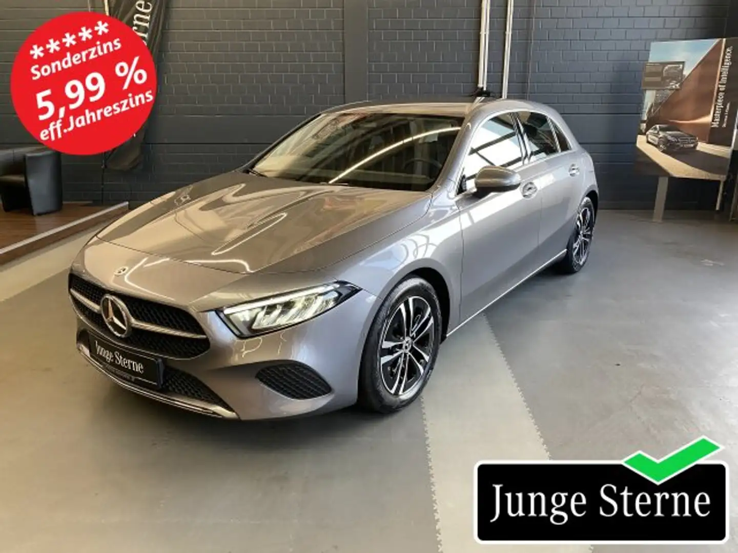 Mercedes-Benz A 180 A 180 Progressive Advanced LED MBUX Kamera Sitzh Grau - 1