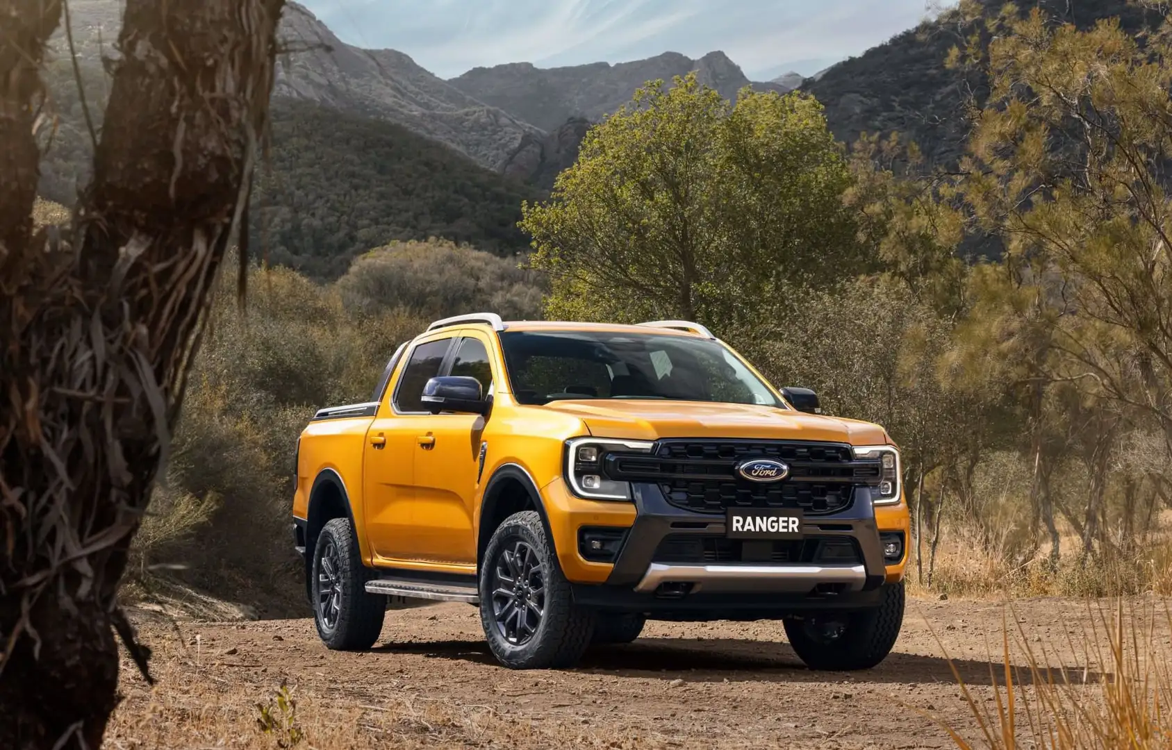 Ford Ranger EcoBlue A10 e-4WD Wildtrak Jaune - 1