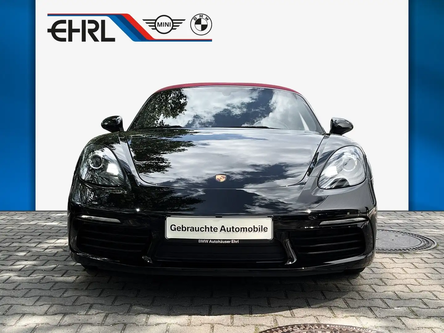 Porsche 718 Boxster APPROVED 09/26 TEMPOMAT NAVI LEDER Noir - 2