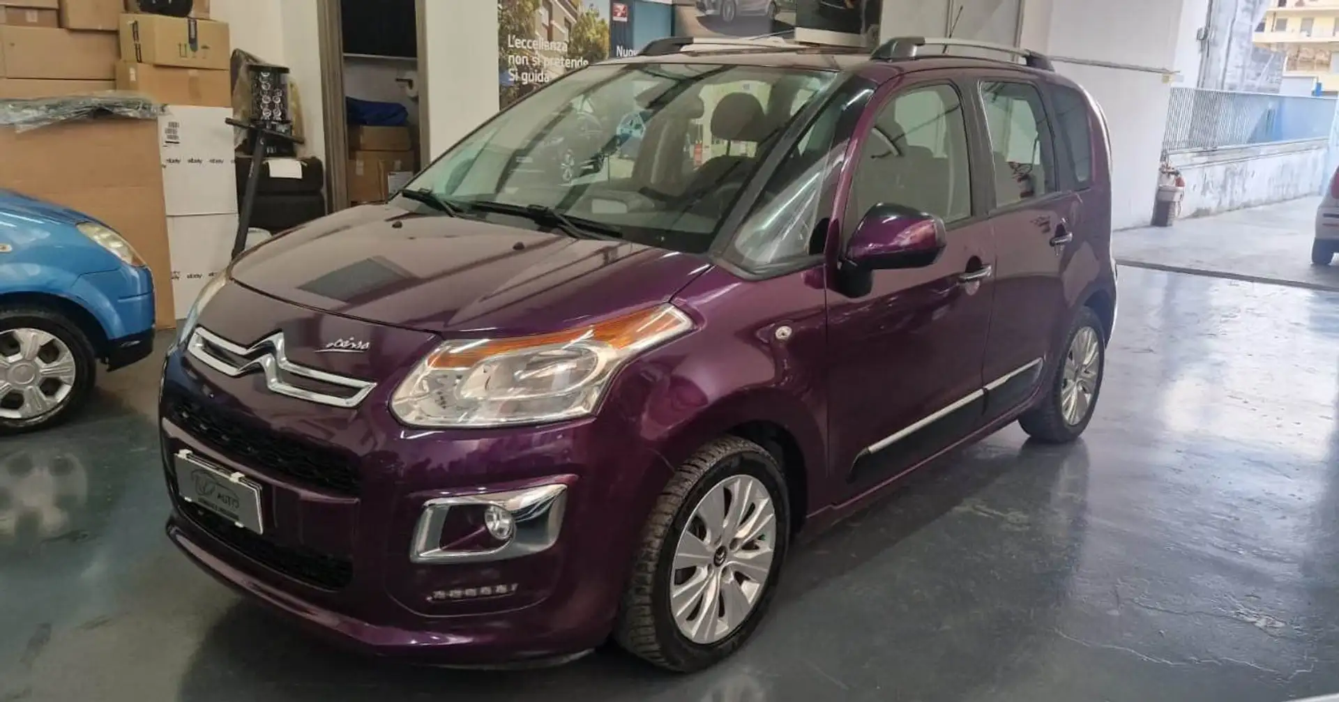 Citroen C3 C3 Picasso 1.2 puretech Exclusive 110cv GPL ljubičasta - 2