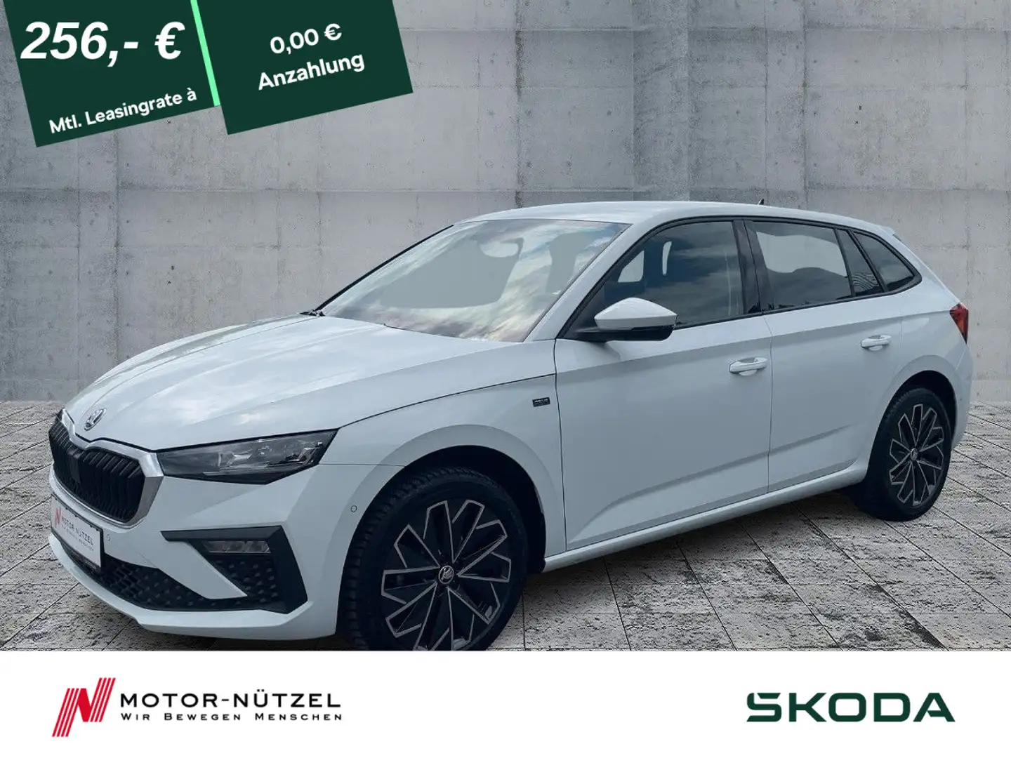 Skoda Scala 1.0 TSI SELECTION DRIVE MATRIX+NAV+PDC+17" Weiß - 1