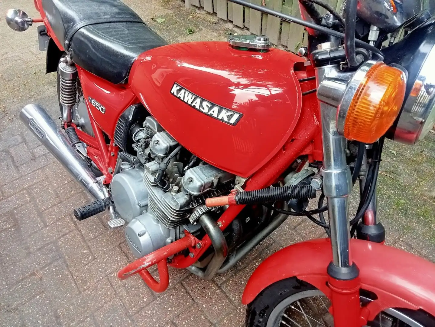 Kawasaki Z 650 B1 Roşu - 1