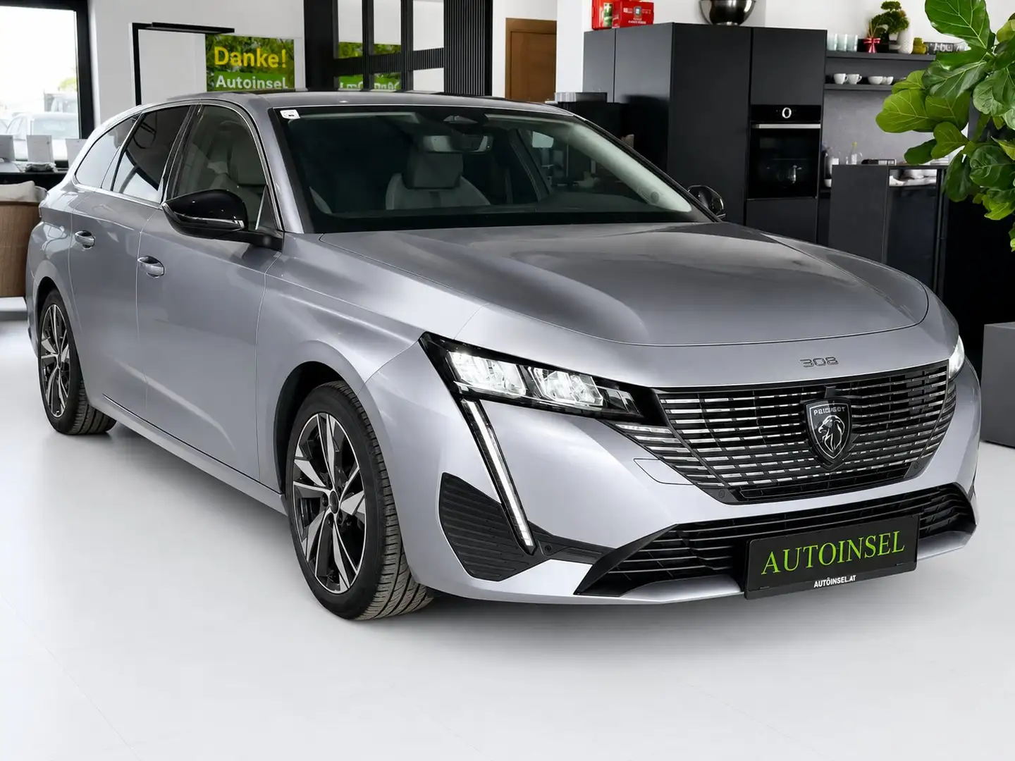 Peugeot 308 Allure Pack Aut. 360 Kamera+Ambiente+SR+WR Grau - 2