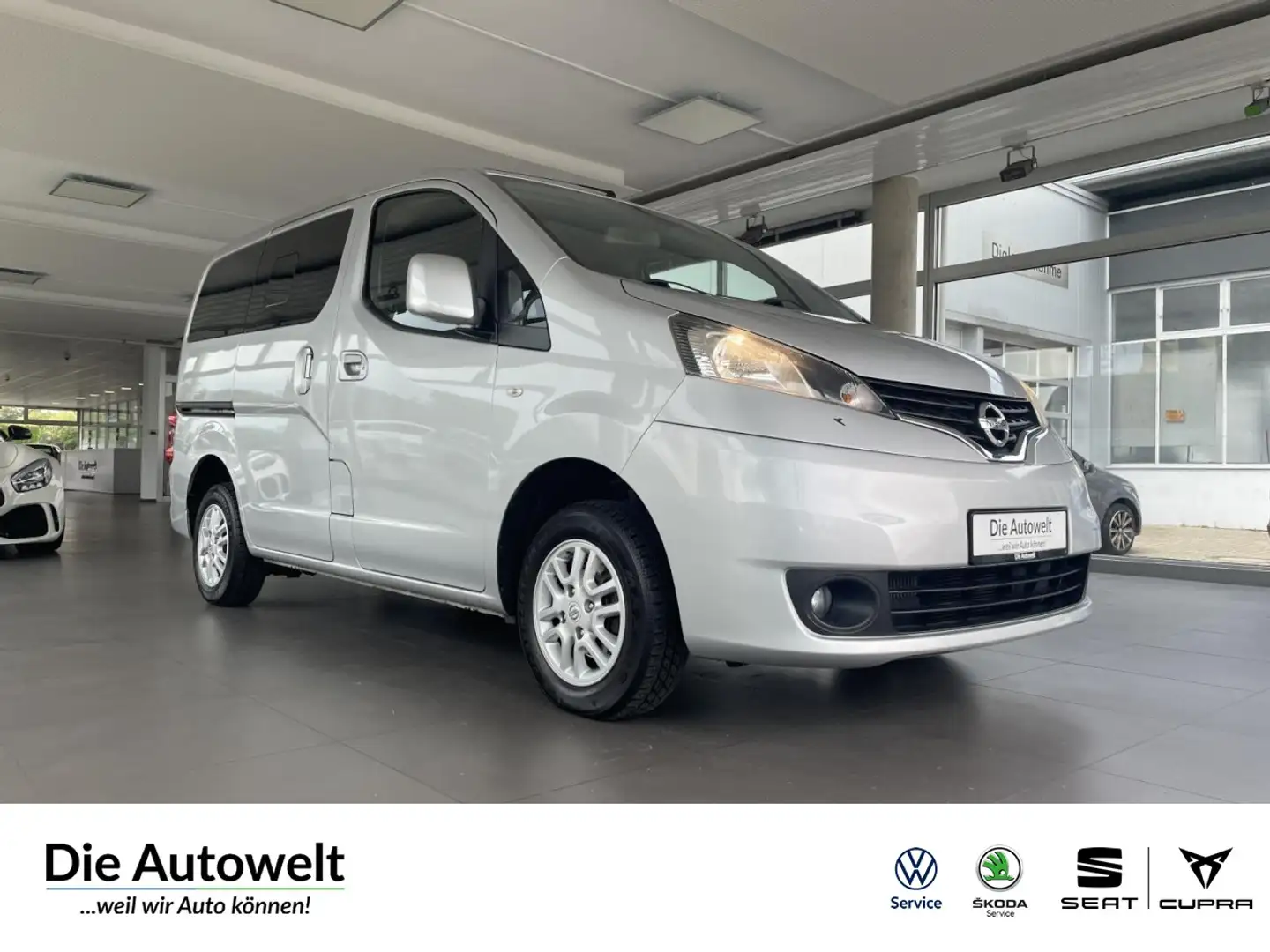 Nissan NV200 /Evalia Tekna 1.5 DCi NAVI GRA GBA 7 SITZE Klima Silber - 1