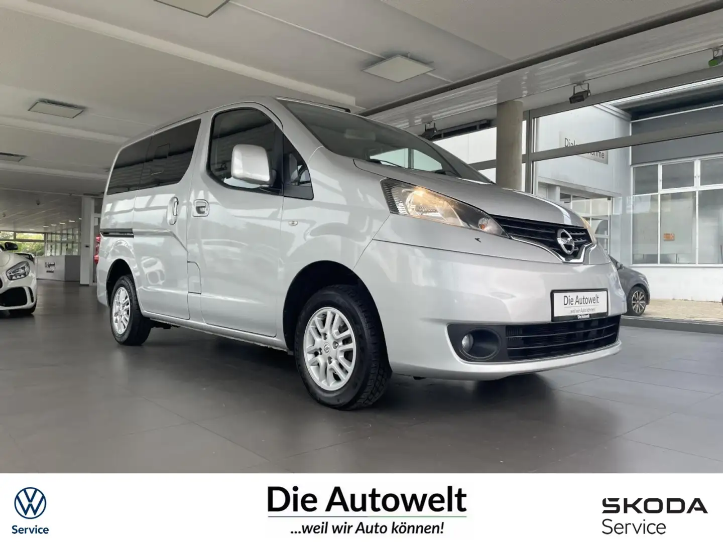 Nissan NV200 /Evalia Tekna 1.5 DCi NAVI GRA GBA 7 SITZE Klima Zilver - 1