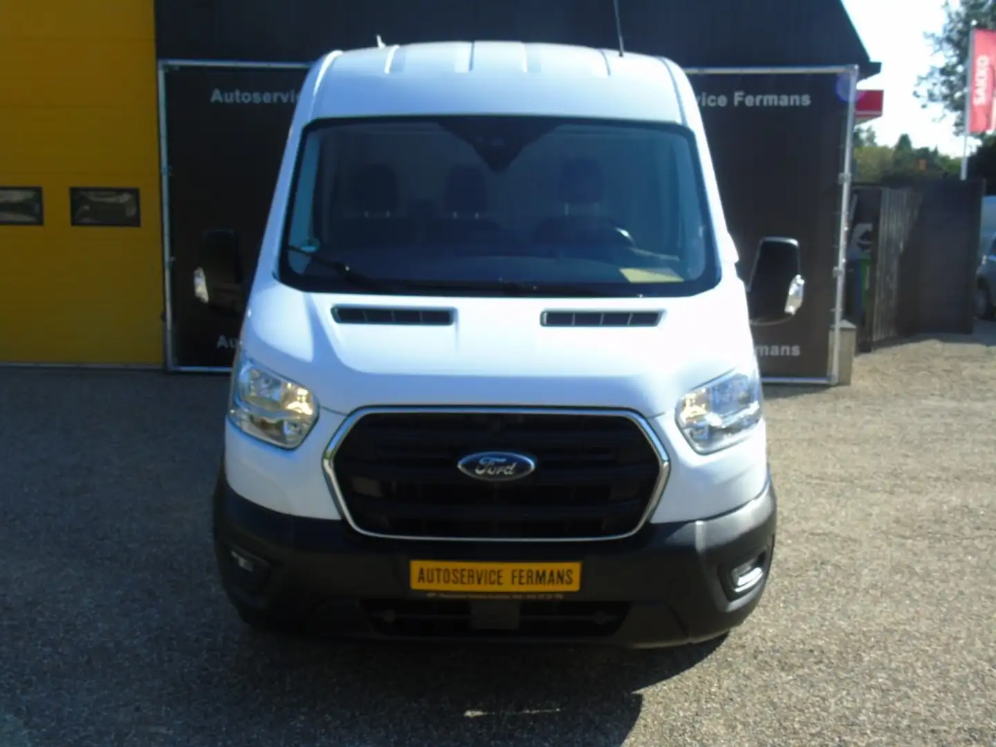 Ford Transit 2.0DTCI 185PK 3L2H - 2022 - Airco - 2x Camera - PD Wit - 2