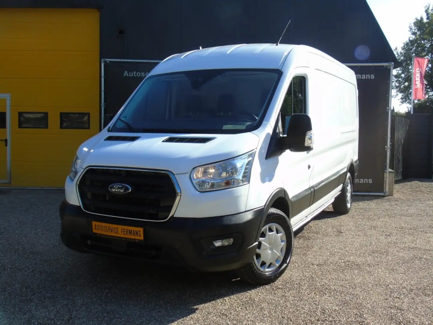 Ford Transit 2.0DTCI 185PK 3L2H - 2022 - Airco - 2x Camera - PD Wit - 1